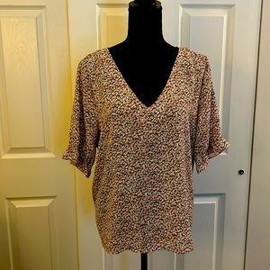 Bohme 3/4 sleeve lightweight blouse